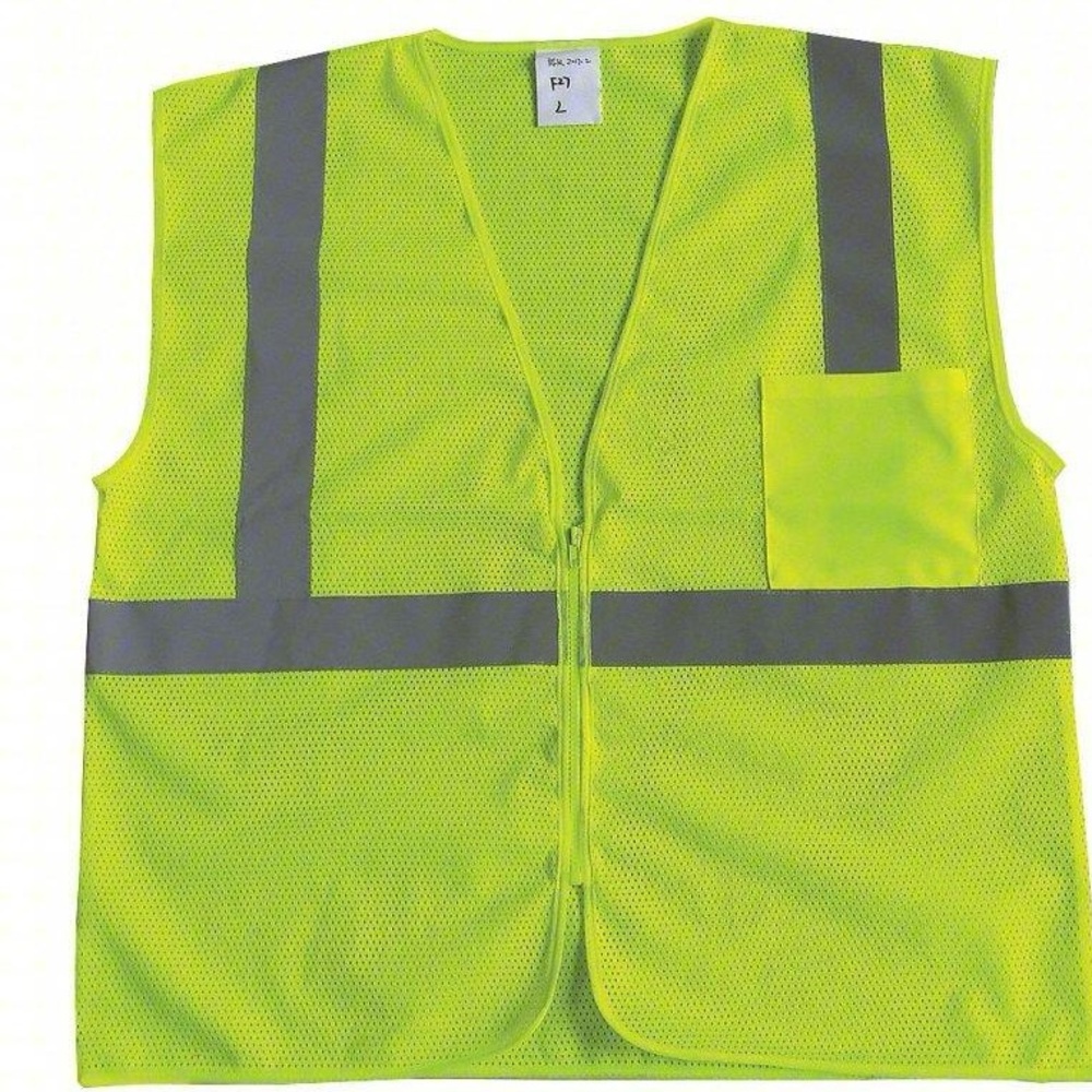 Condor 53YL18C High-Visibility Vest, L Polyester